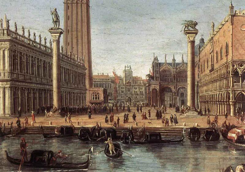 Gaspar Van Wittel The Piazzetta from the Bacino di San Marco china oil painting image